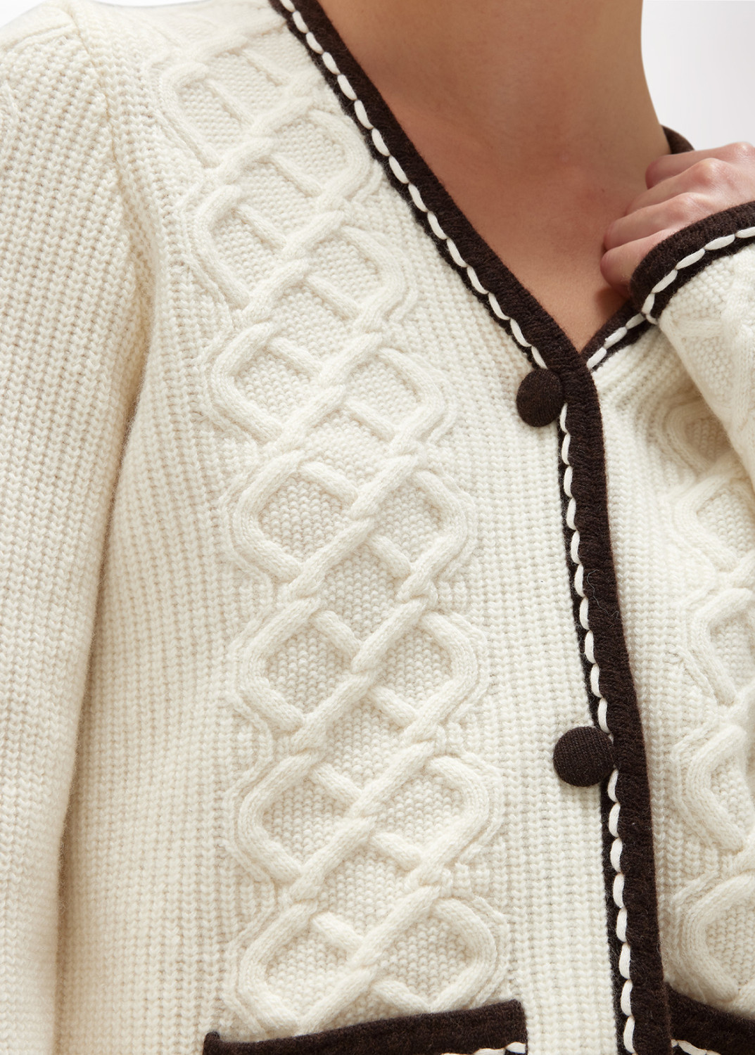 BLUGIRL: WOOL BLEND CARDIGAN