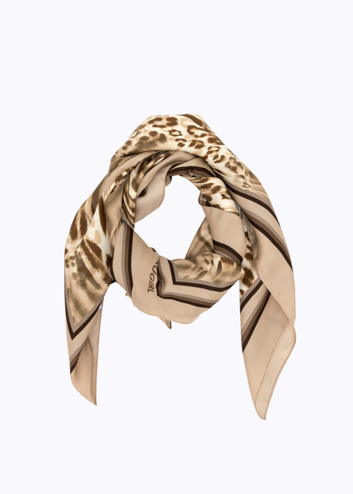 FOULARD A STAMPA ANIMALIER