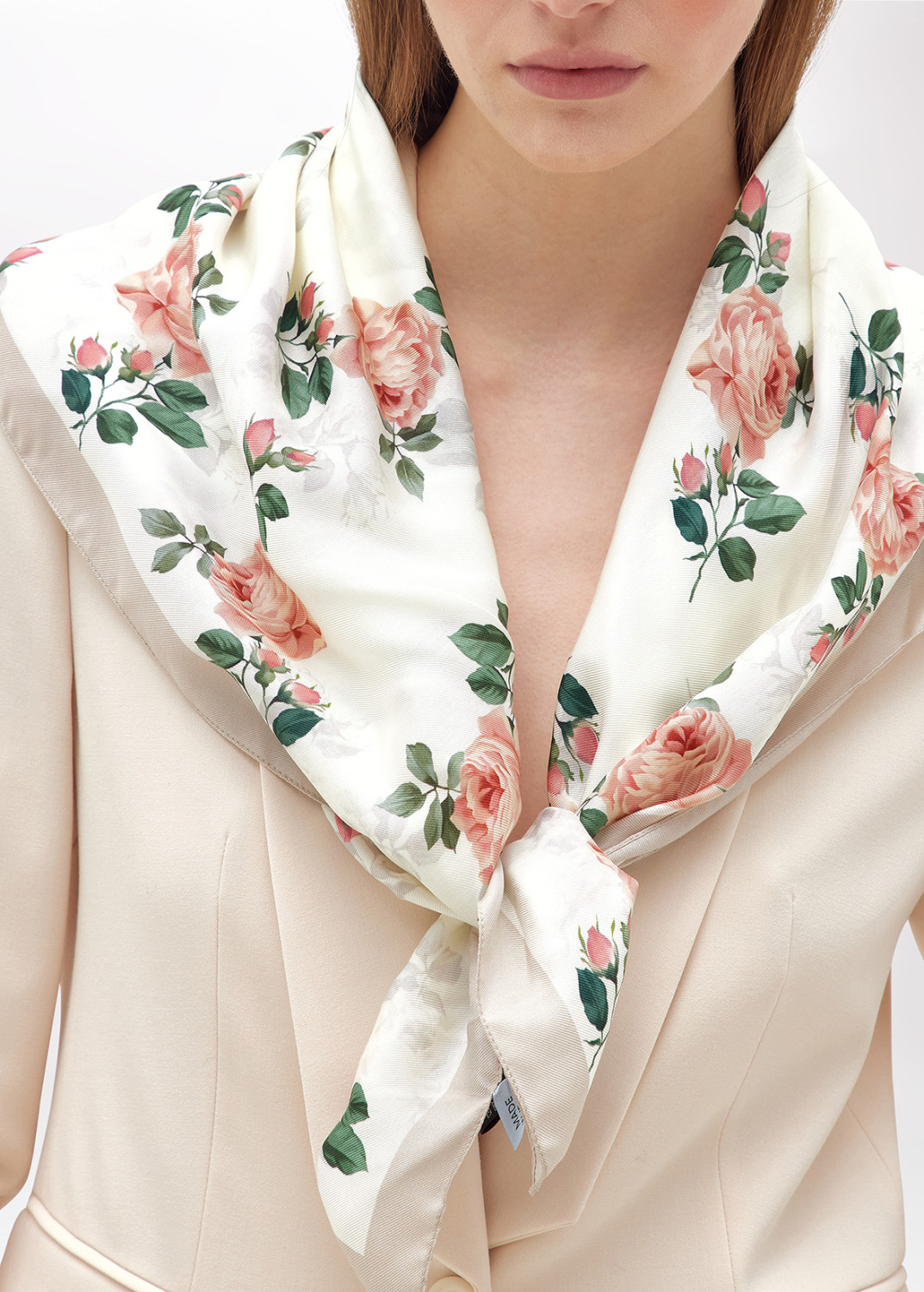 BLUGIRL: BOUQUET PRINT SCARF