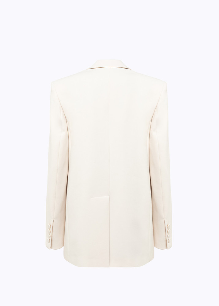 OVERSIZED BLAZER IN WOOL CADY