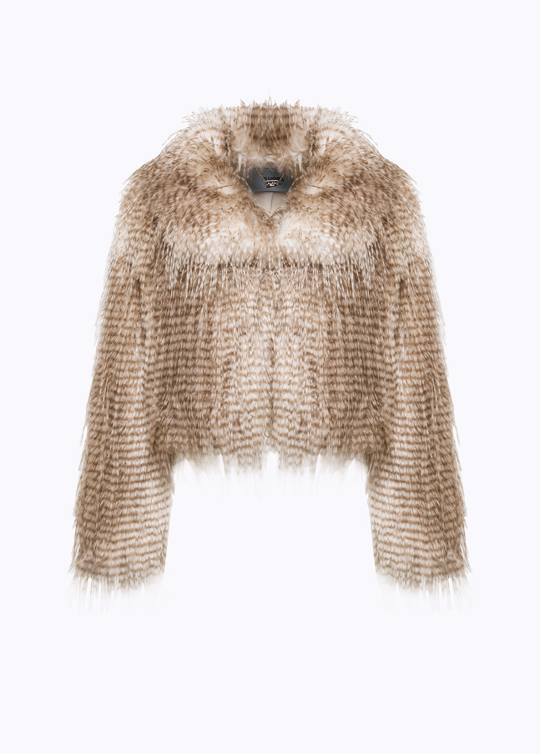 BLUGIRL: BOXY JACKET IN FAUX FUR