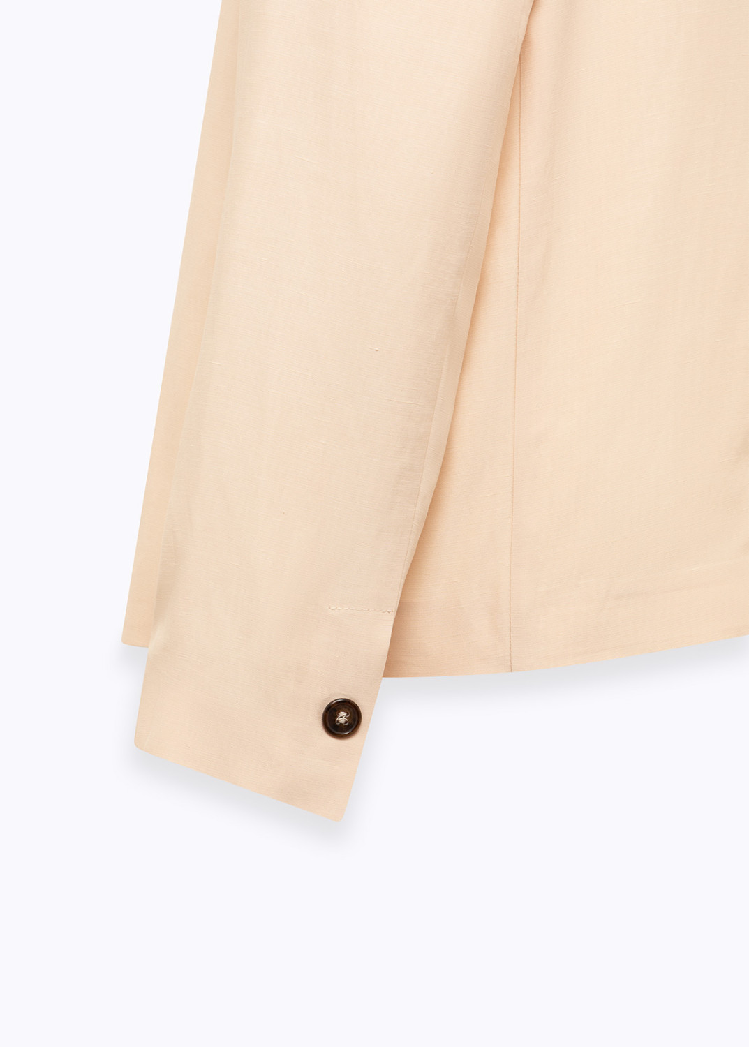 BLUGIRL: GIACCA BOXY IN MISTO LINO