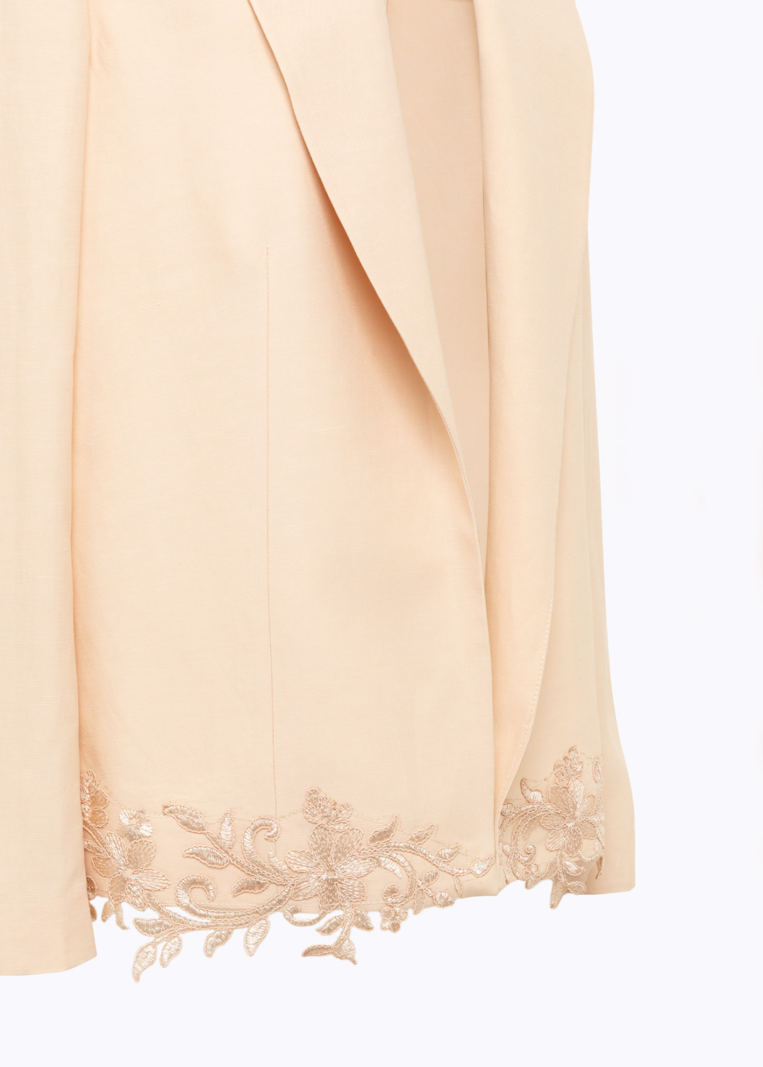 BLUGIRL: BOXY JACKET IN LINEN BLEND WITH LACE
