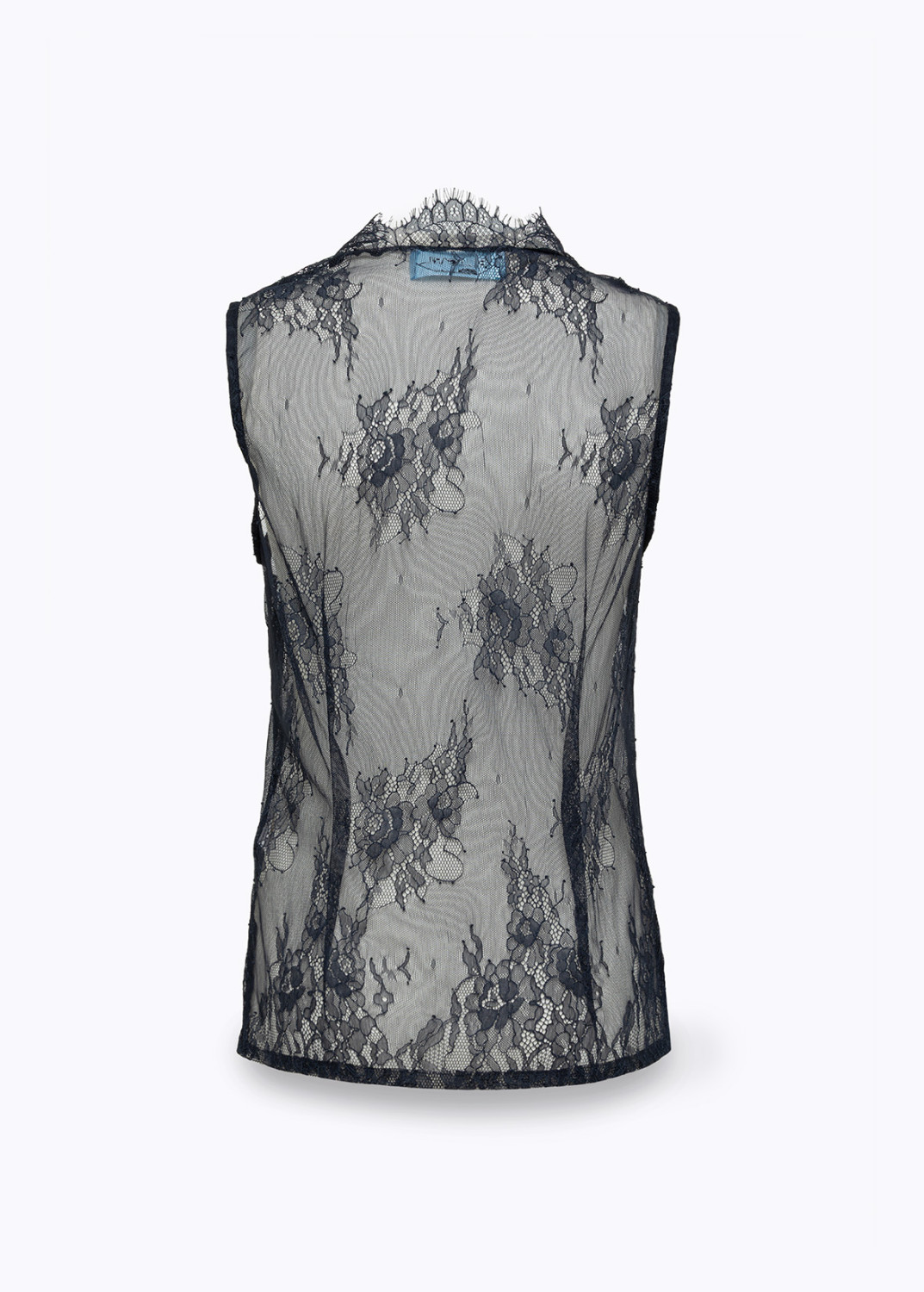 BLUGIRL: FLANNEL JACKET AND LACE TOP