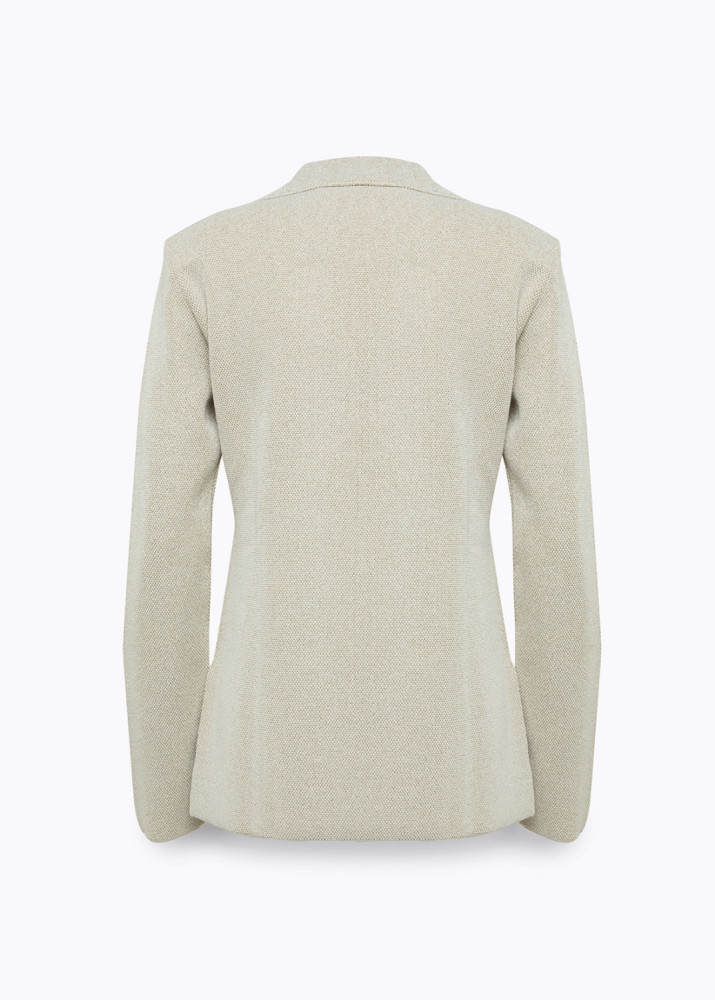 Lurex Knit Jacket