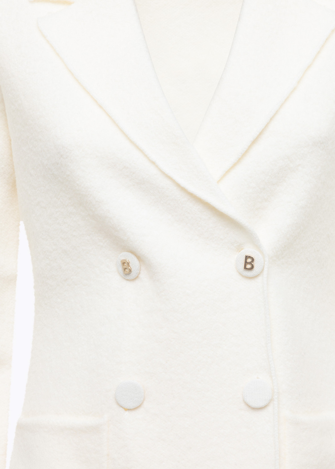 BLUGIRL: JACQUARD KNIT JACKET WITH PIN