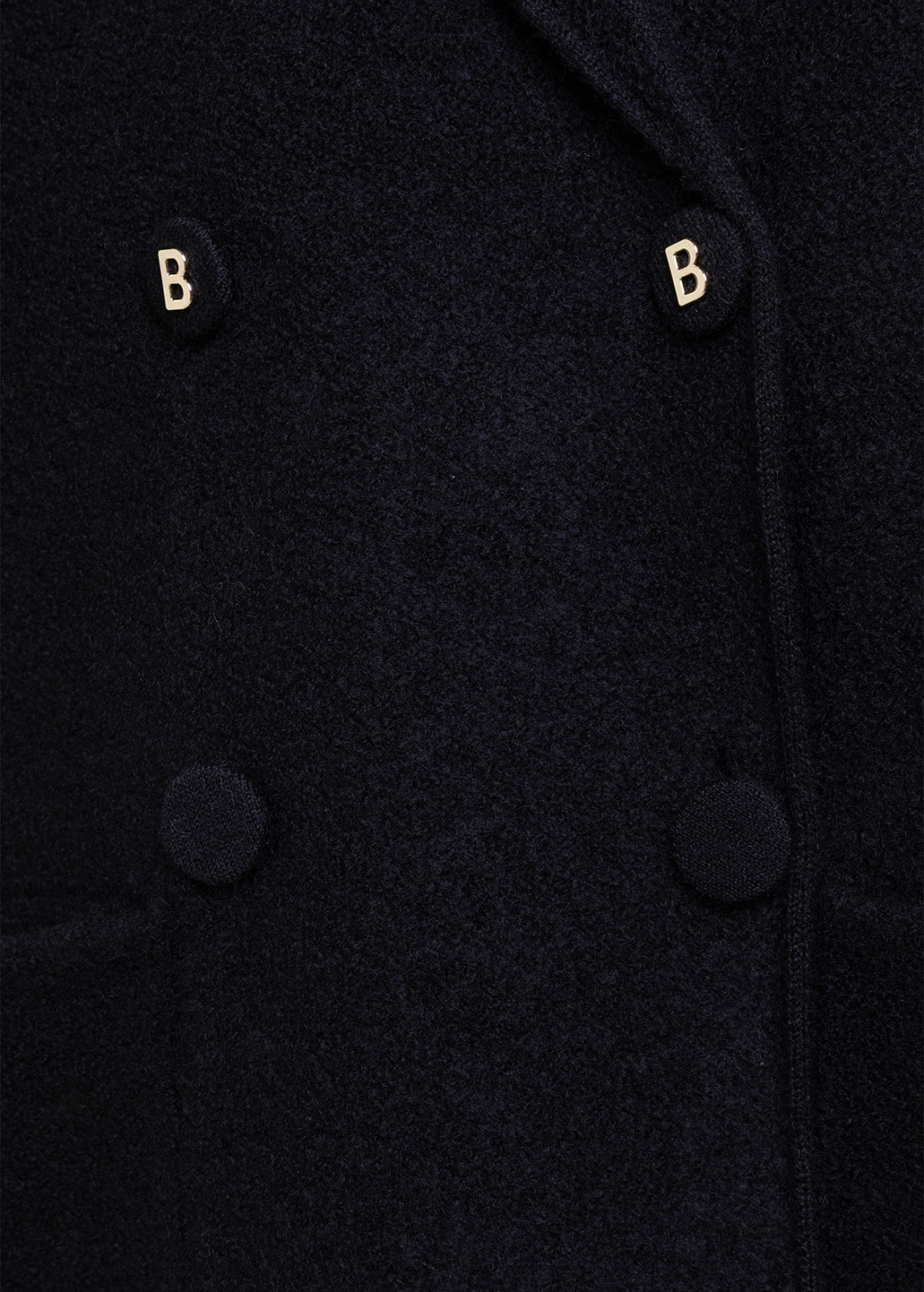 BLUGIRL: JACQUARD KNIT JACKET WITH PIN