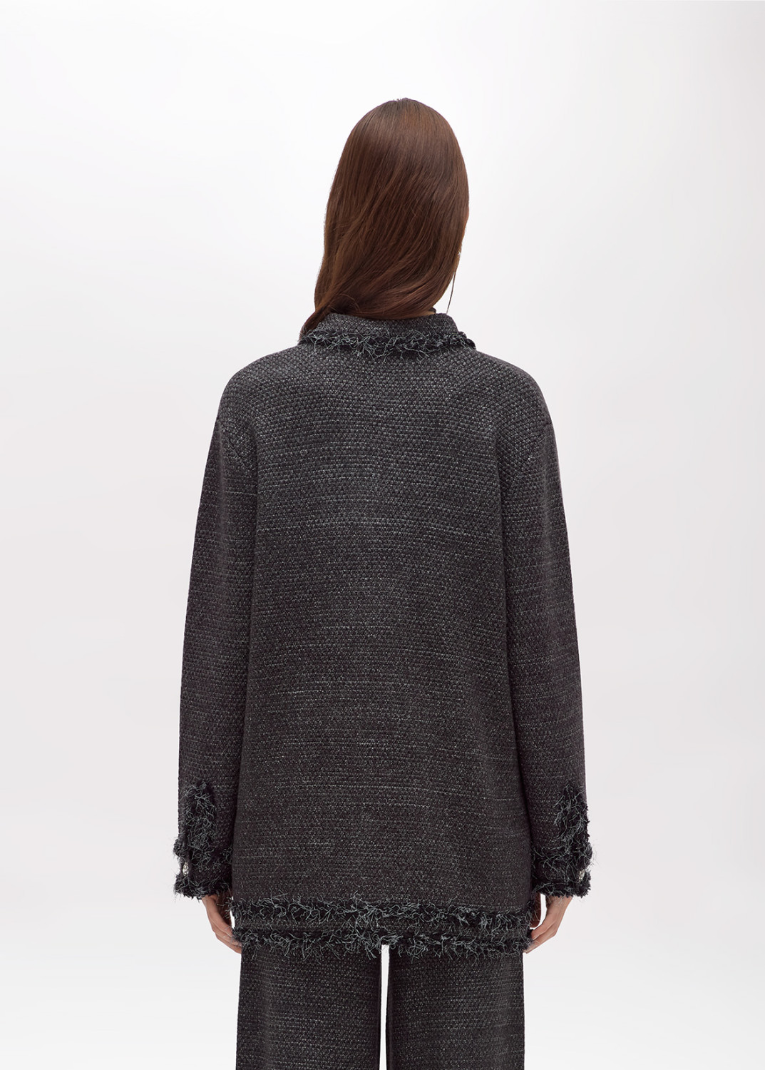 BLUGIRL: Mouliné Knit Jacket