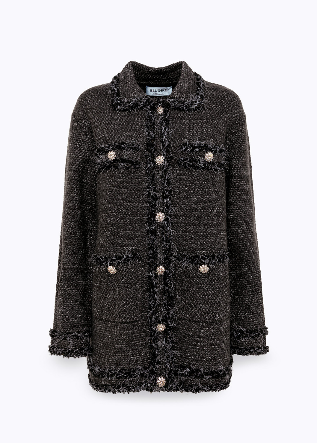 BLUGIRL: Mouliné Knit Jacket