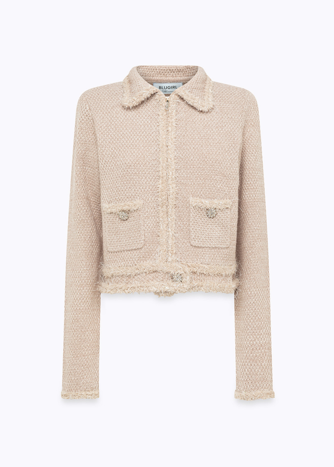 BLUGIRL: Mélange Knit Jacket