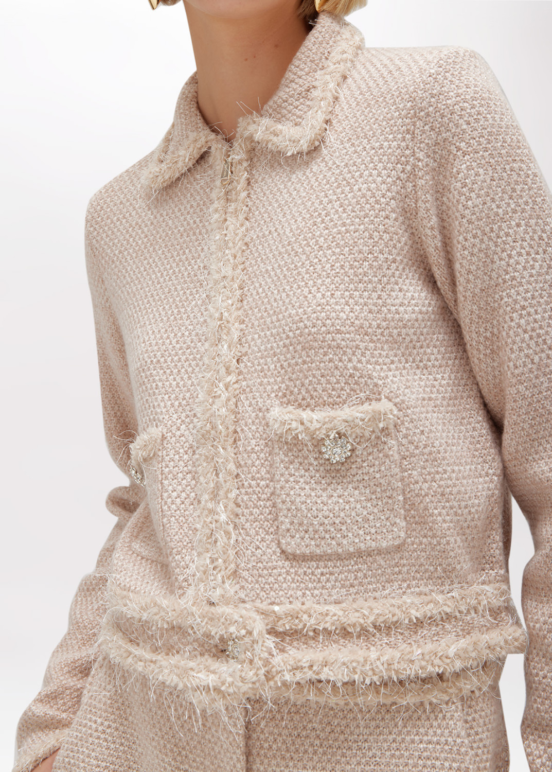 BLUGIRL: Mélange Knit Jacket