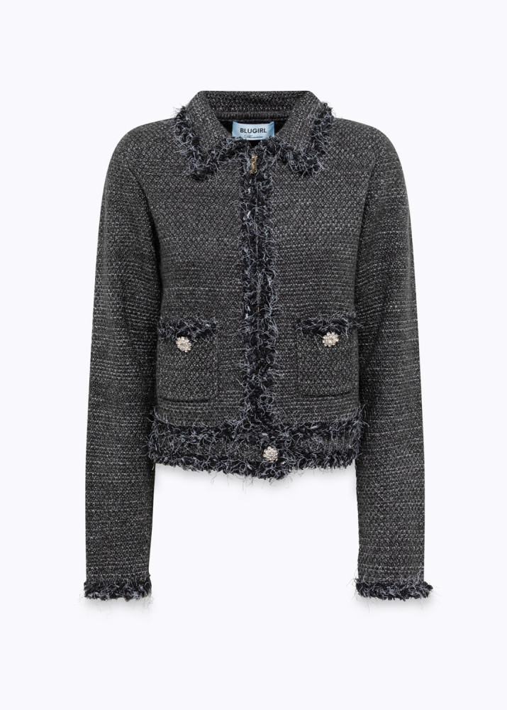 GIACCA IN MAGLIA MOULINÉ