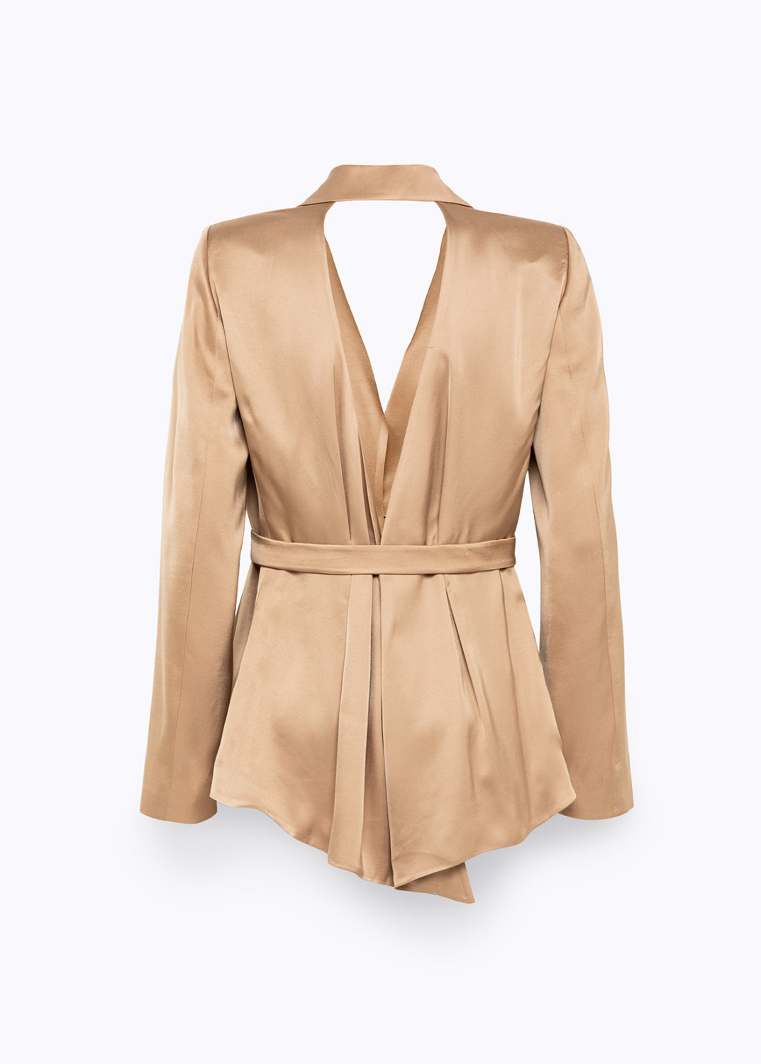 BLUGIRL: SATIN BLAZER WITH CUT-OUT
