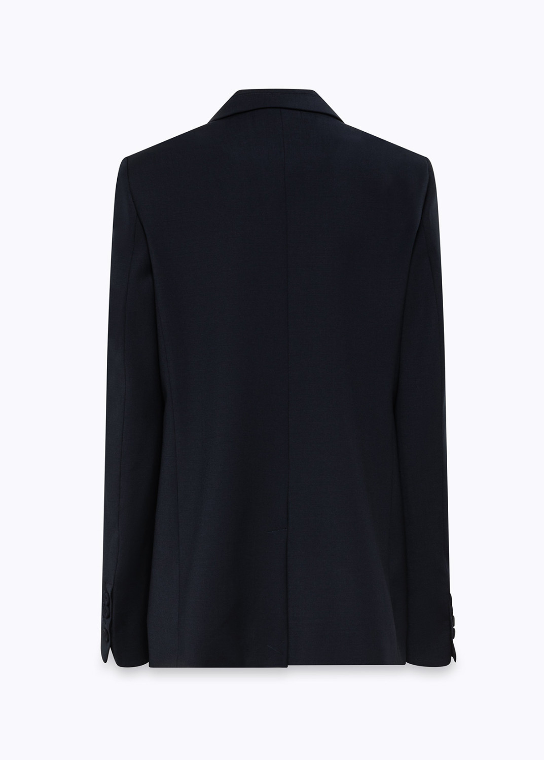 BLUGIRL: OVERSIZED WOOL BLAZER WITH ROSE BROOCH