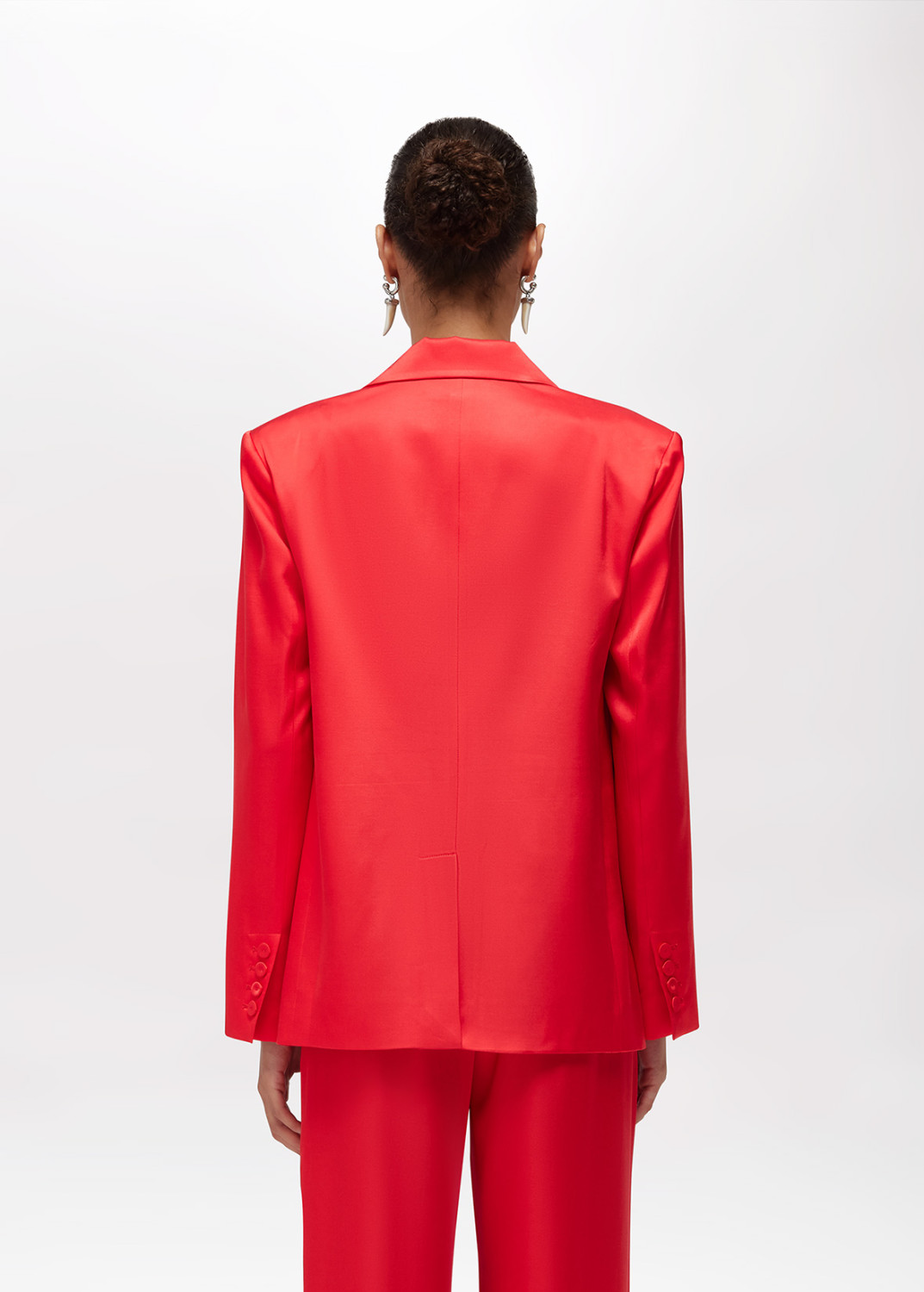 BLUGIRL: OVERSIZED SATIN BLAZER