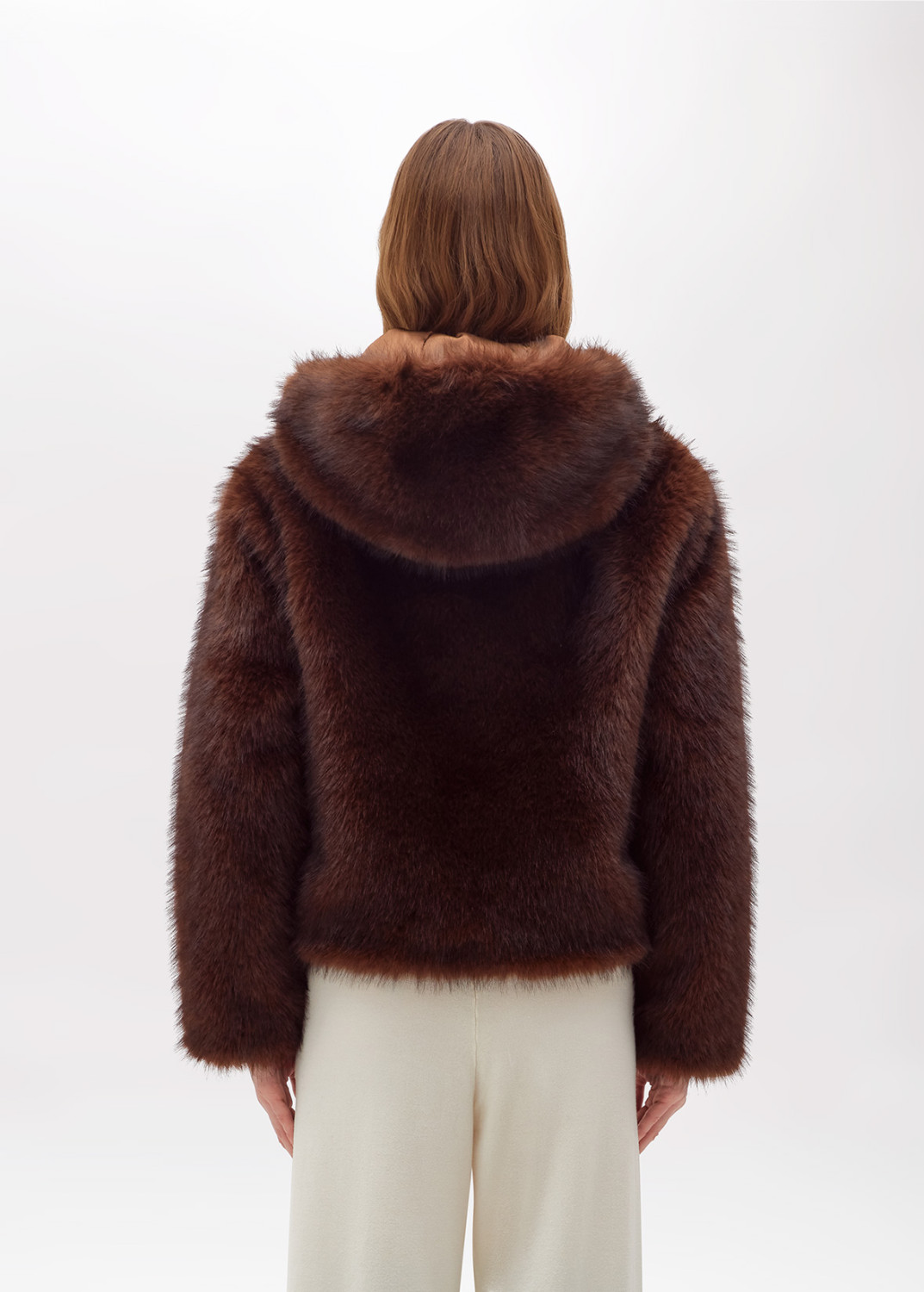 BLUGIRL: GIACCONE IN FAUX FUR