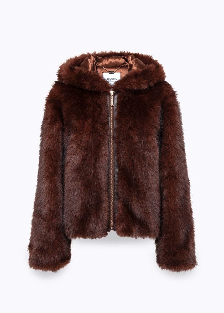 GIACCONE IN FAUX FUR