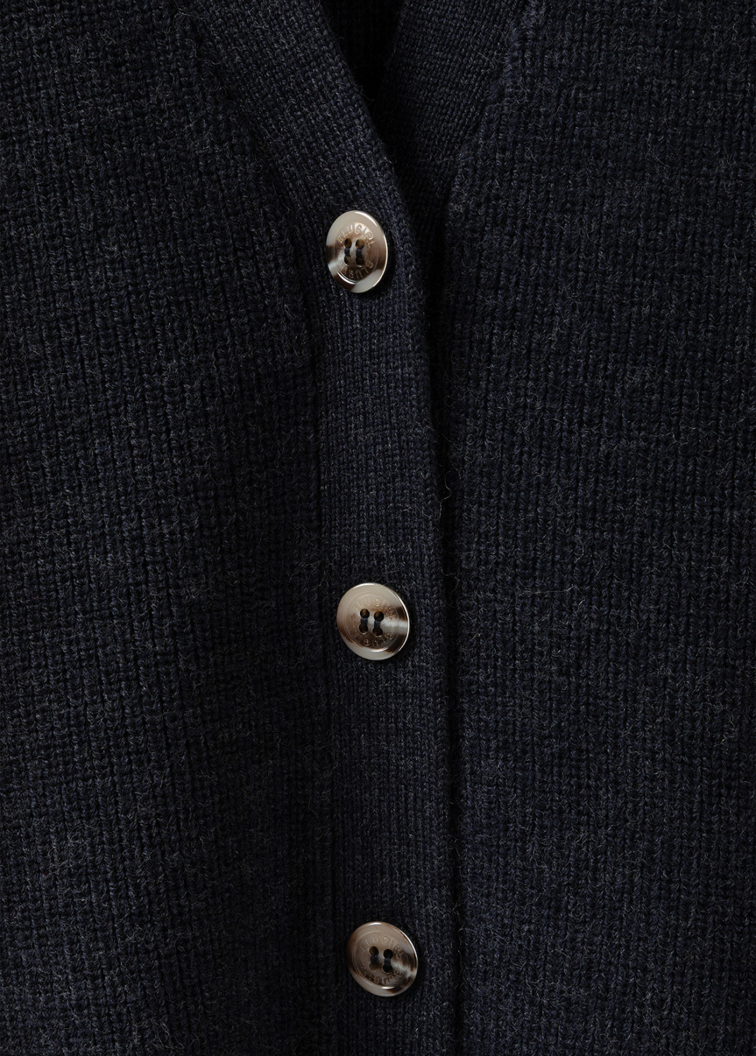 BLUGIRL: WOOL KNIT VEST WITH PIN