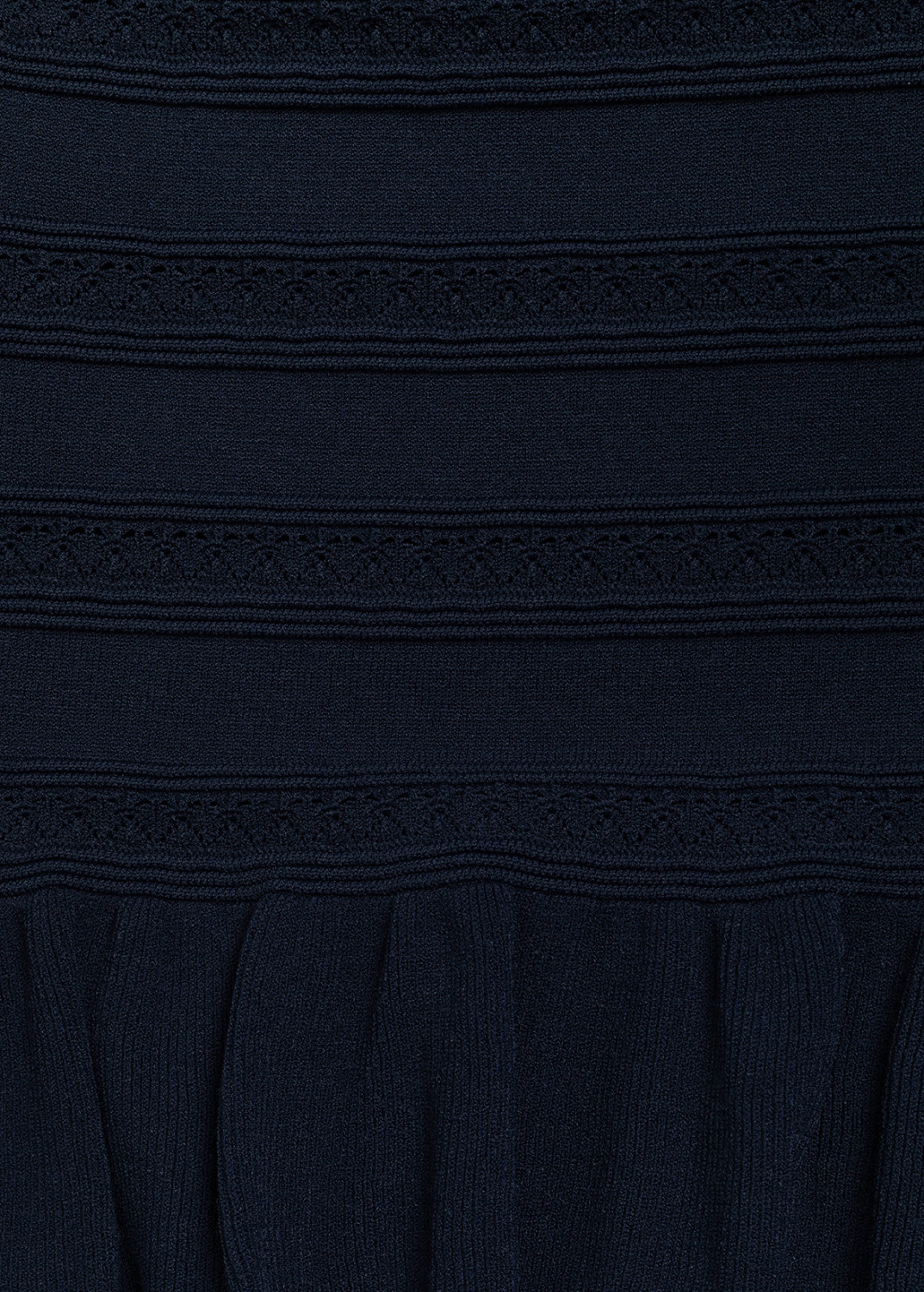 BLUGIRL: GONNA CORTA IN MAGLIA CON BALZA