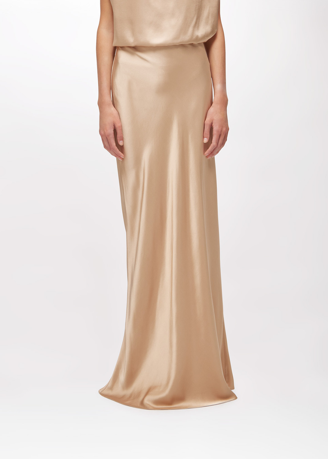 BLUGIRL: GONNA LUNGA IN RASO