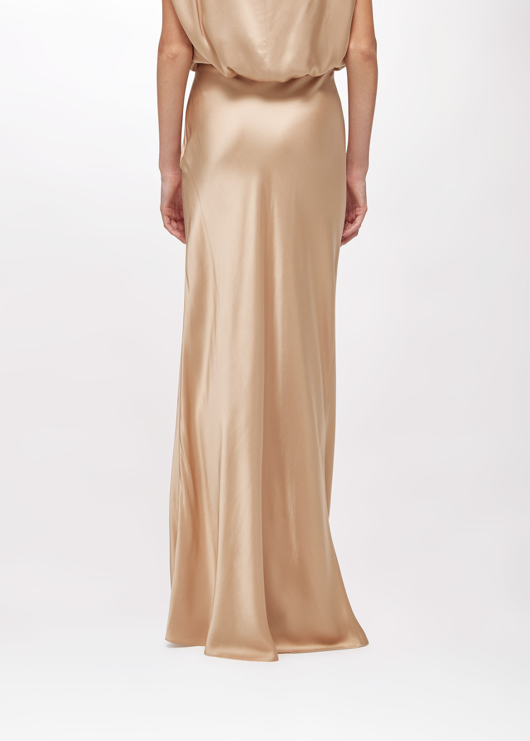 BLUGIRL: GONNA LUNGA IN RASO