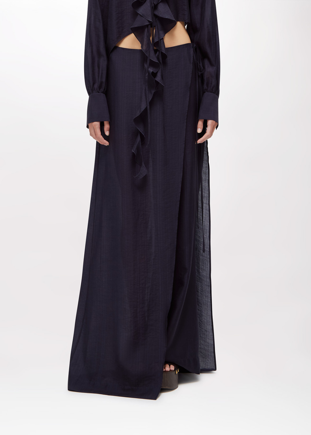 BLUGIRL: LYOCELL CULOTTE SKIRT