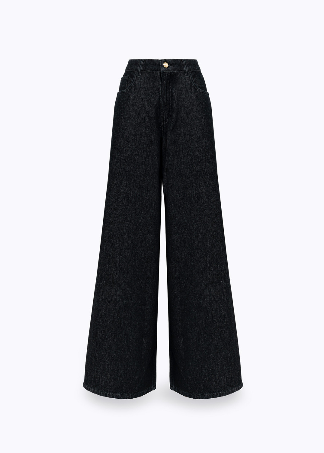 BLUGIRL: LOOSE FIT BLACK DENIM JEANS