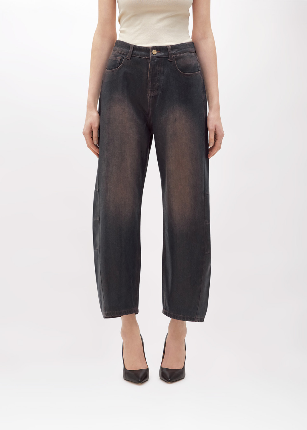 BLUGIRL: BALLOON JEANS IN DENIM