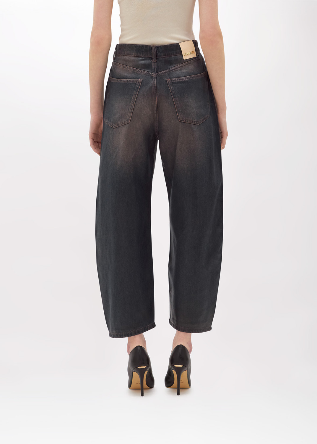 BLUGIRL: BALLOON JEANS IN DENIM