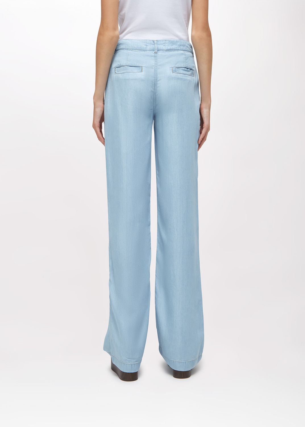 BLUGIRL: JEANS DRITTI IN DENIM LYOCELL