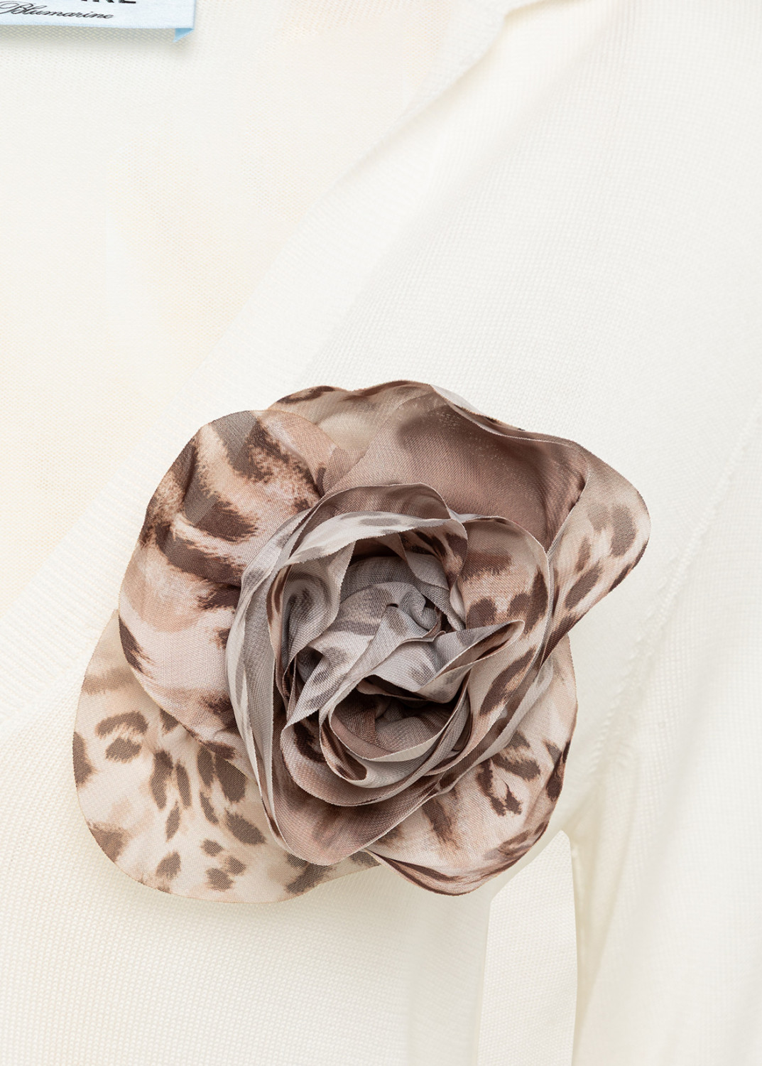 BLUGIRL: MAGLIA A POLO CON SPILLA