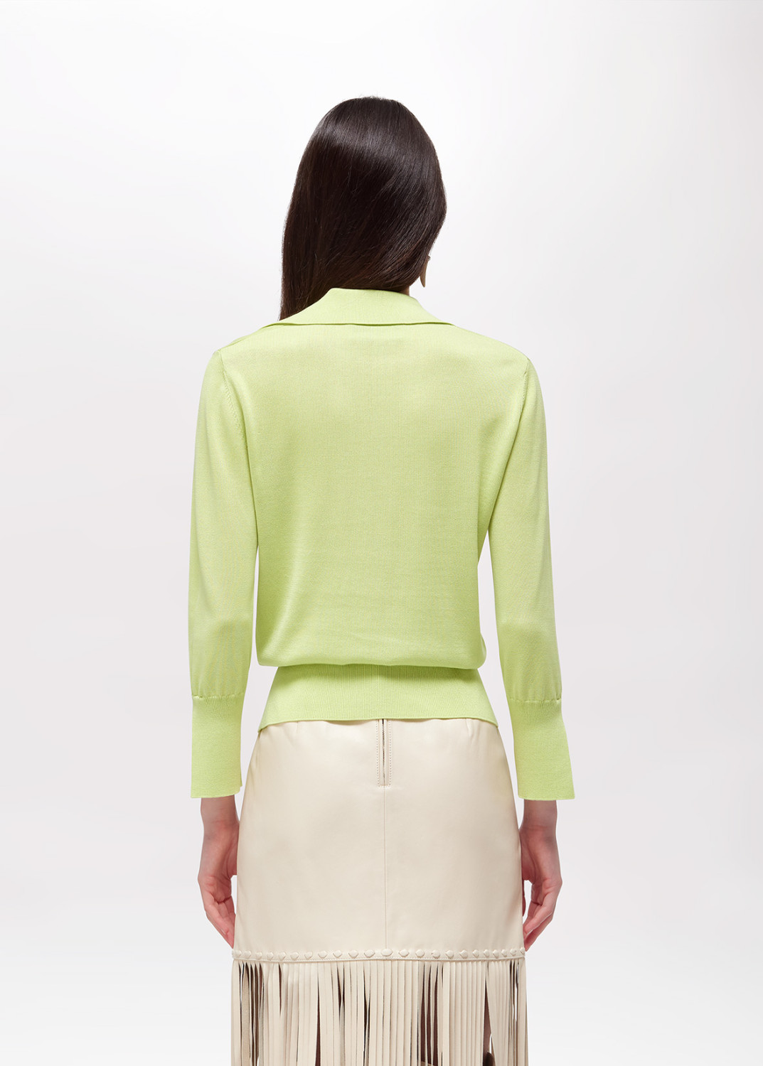 BLUGIRL: MAGLIA A POLO CON SPILLA