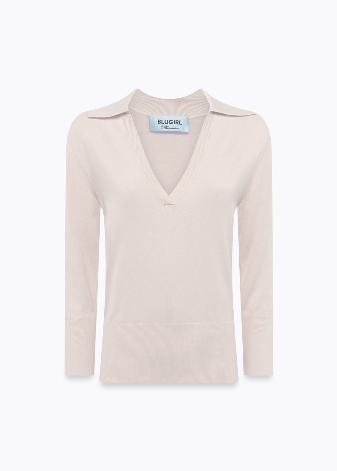 BLUGIRL: MAGLIA A POLO CON SPILLA