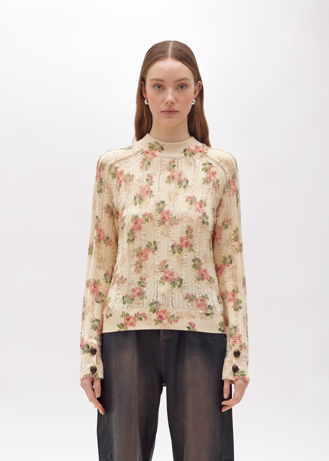 BLUGIRL: FLORAL PRINT T-SHIRT