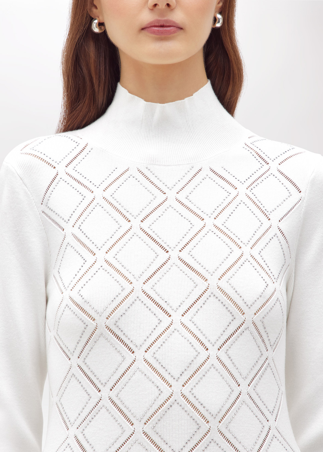 BLUGIRL: Fitted Top with Rhinestones