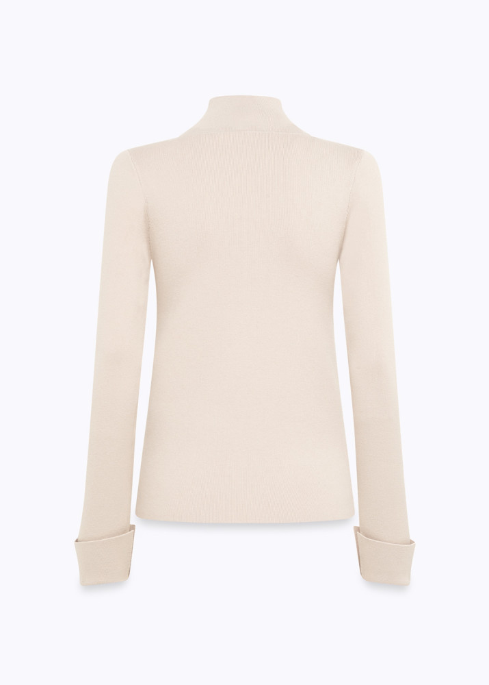 MAGLIA FITTED CON STRASS