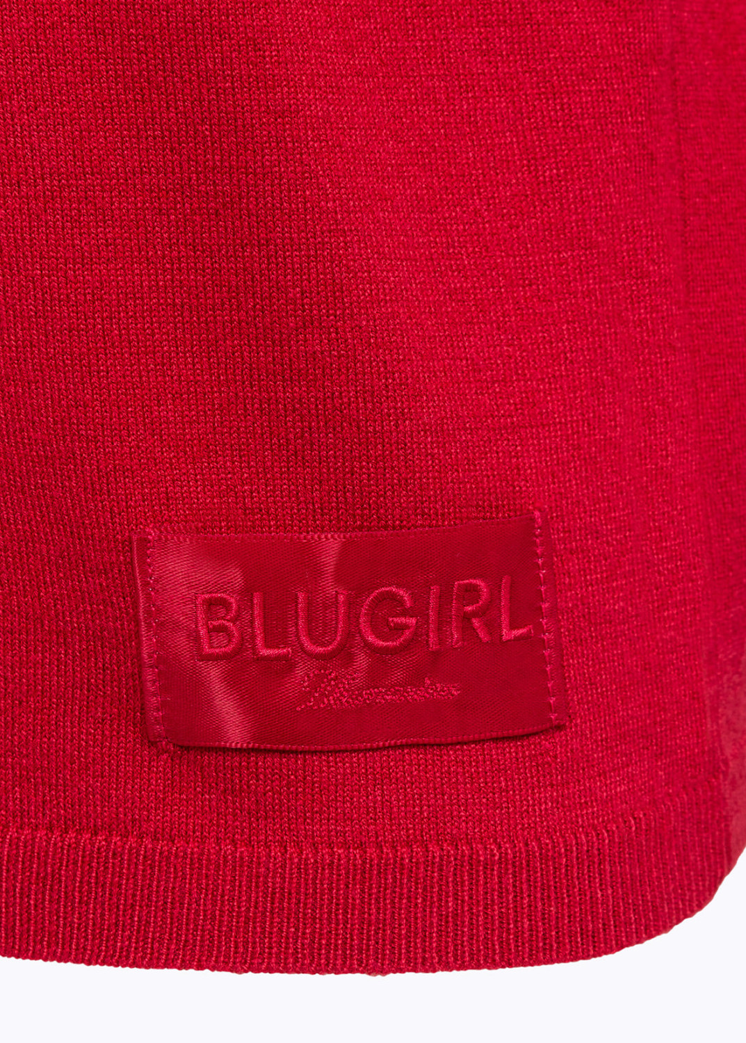 BLUGIRL: FITTED SWEATER IN VISCOSE BLEND