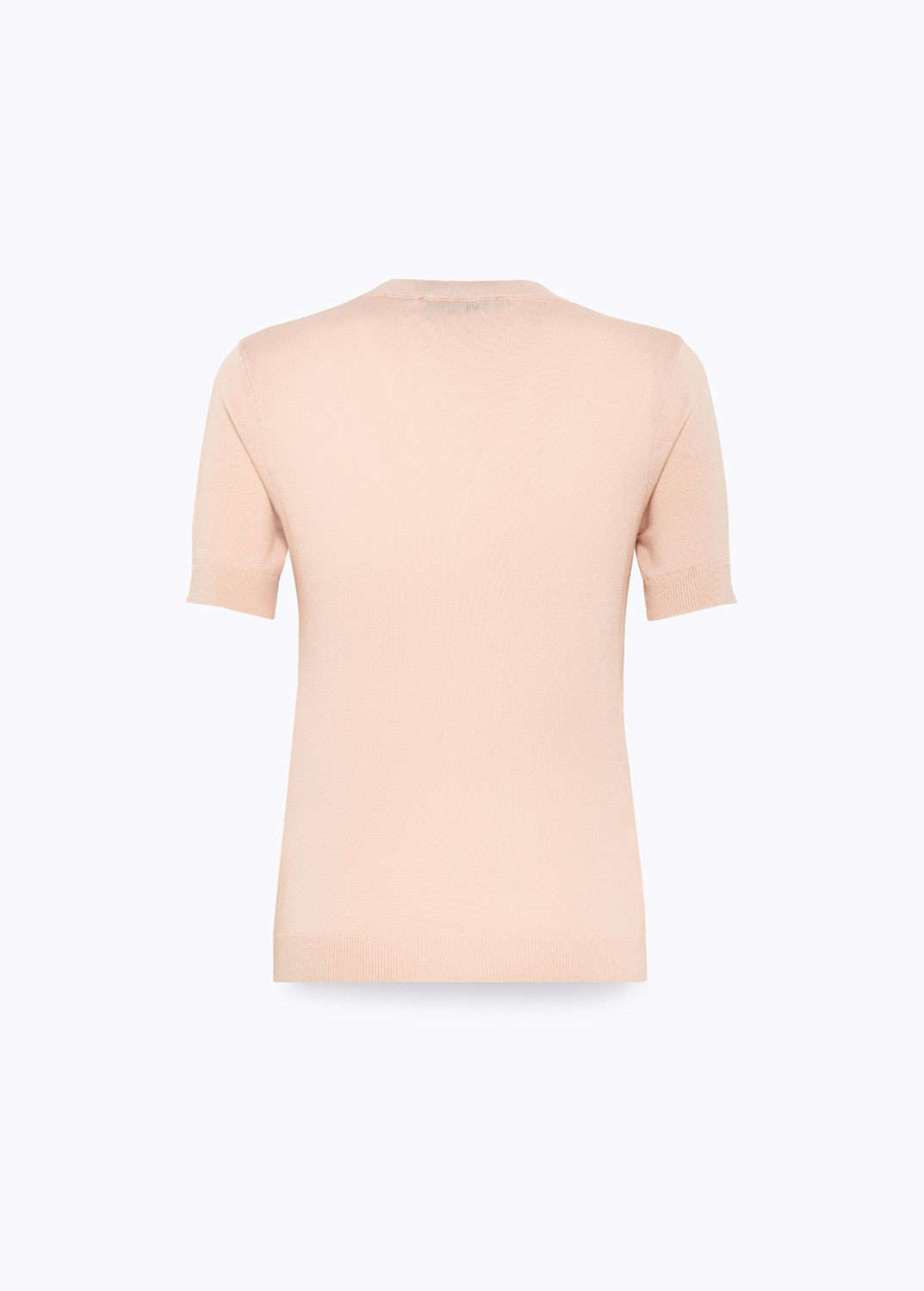 BLUGIRL: MAGLIA IN LYOCELL E COTONE CON SPILLA