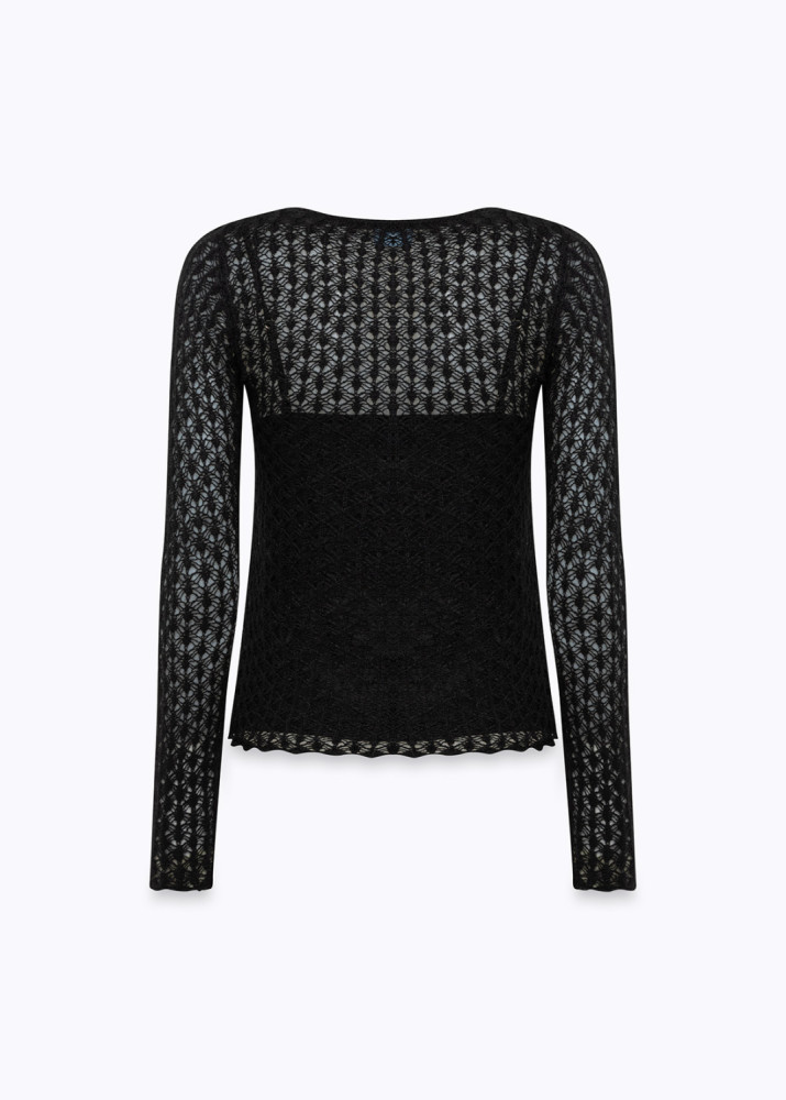 MAGLIA IN PUNTO CROCHET