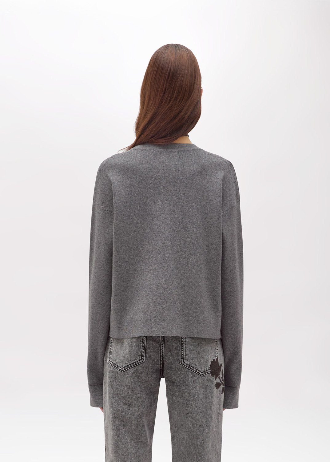 BLUGIRL: VISCOSE SWEATER WITH RHINESTONES