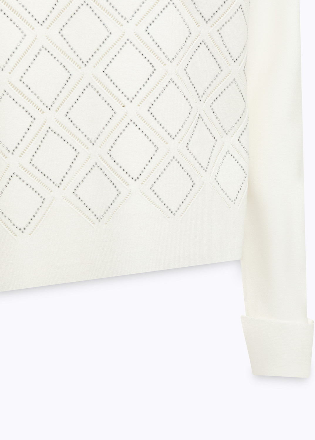 BLUGIRL: VISCOSE SWEATER WITH RHINESTONES