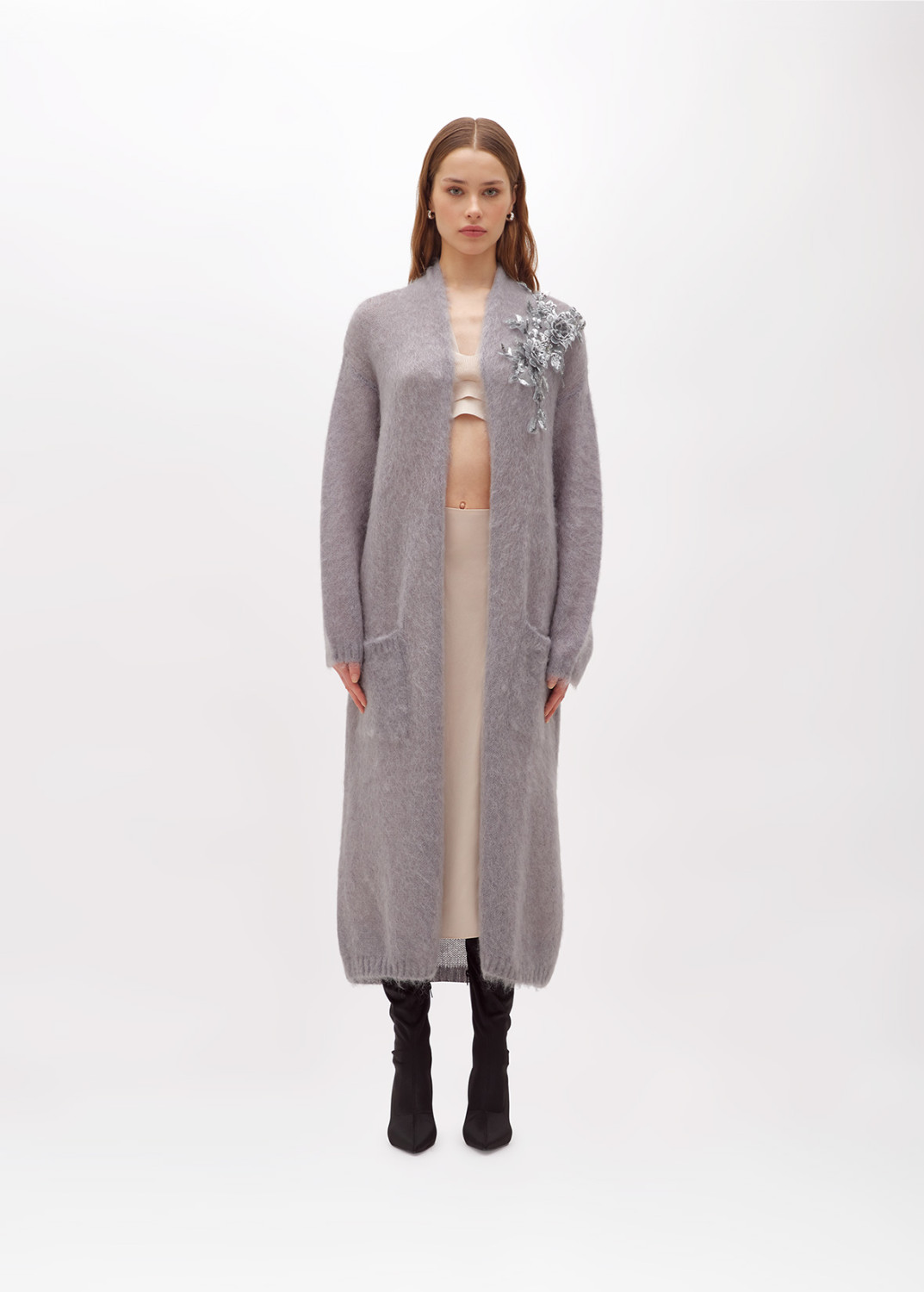 BLUGIRL: MOHAIR MAXI CARDIGAN