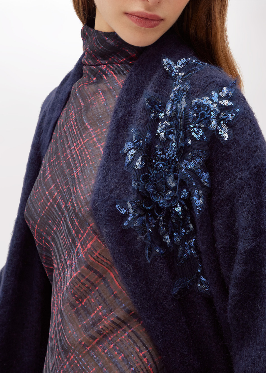 BLUGIRL: MAXI MOHAIR CARDIGAN