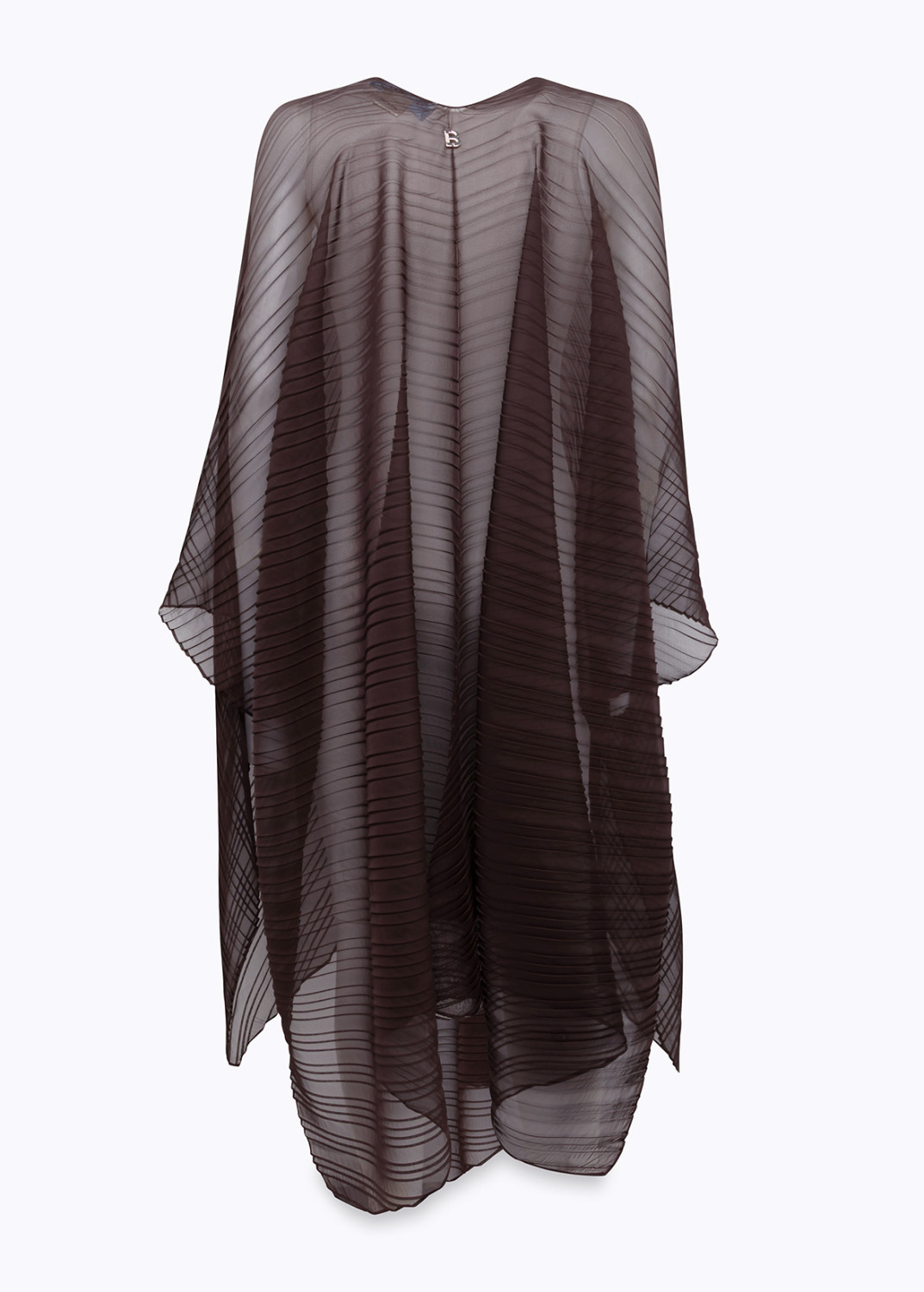 BLUGIRL: PLEATED MAXI PONCHO