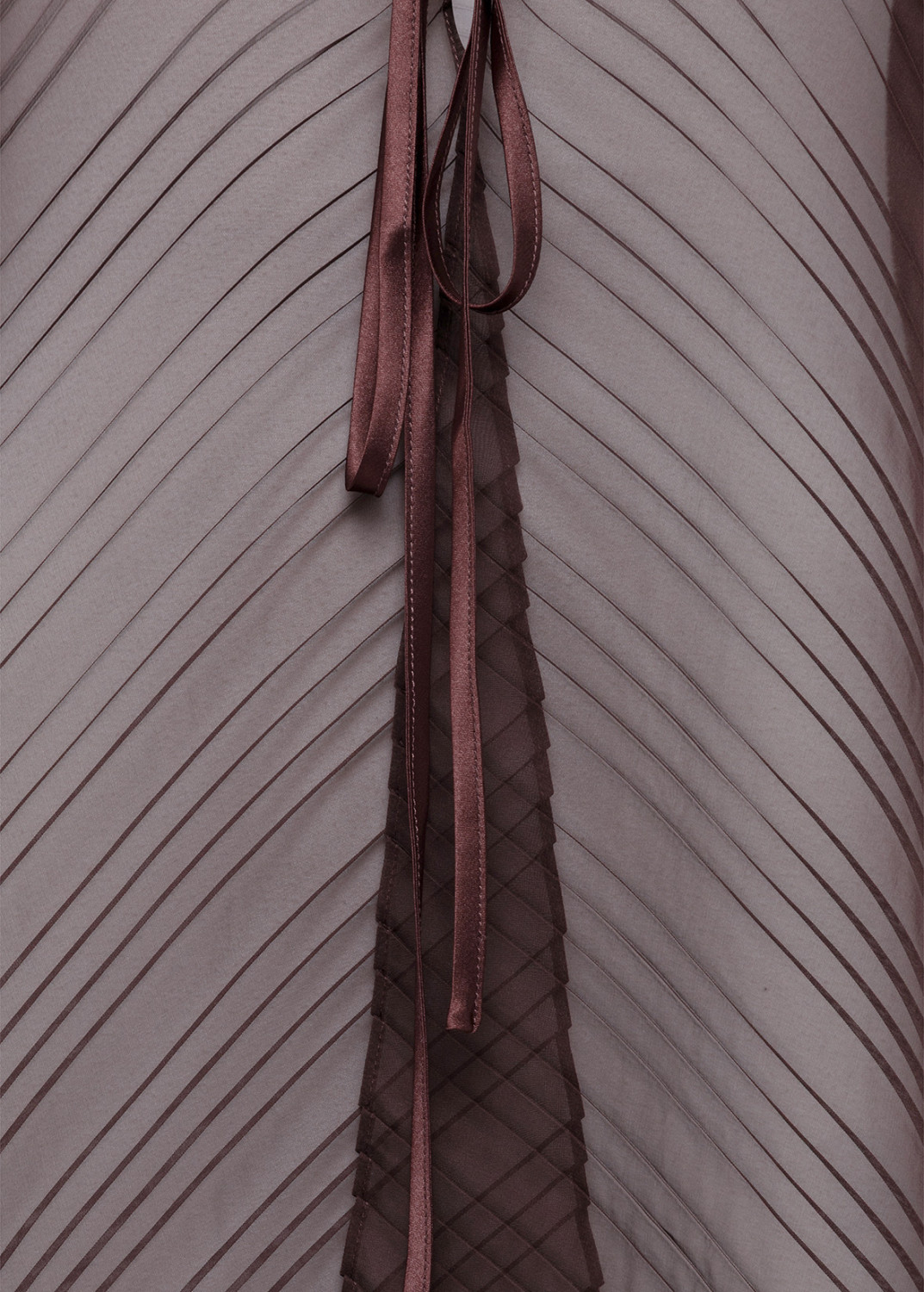 BLUGIRL: PLEATED MAXI PONCHO