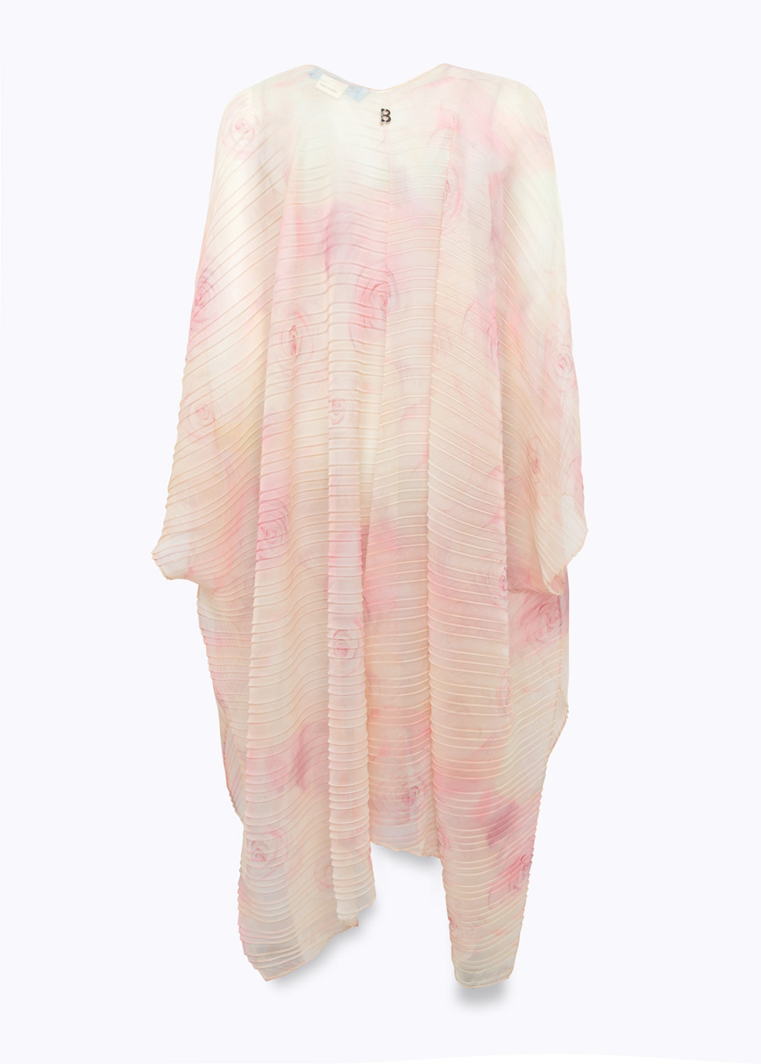 BLUGIRL: PLEATED MAXI PONCHO