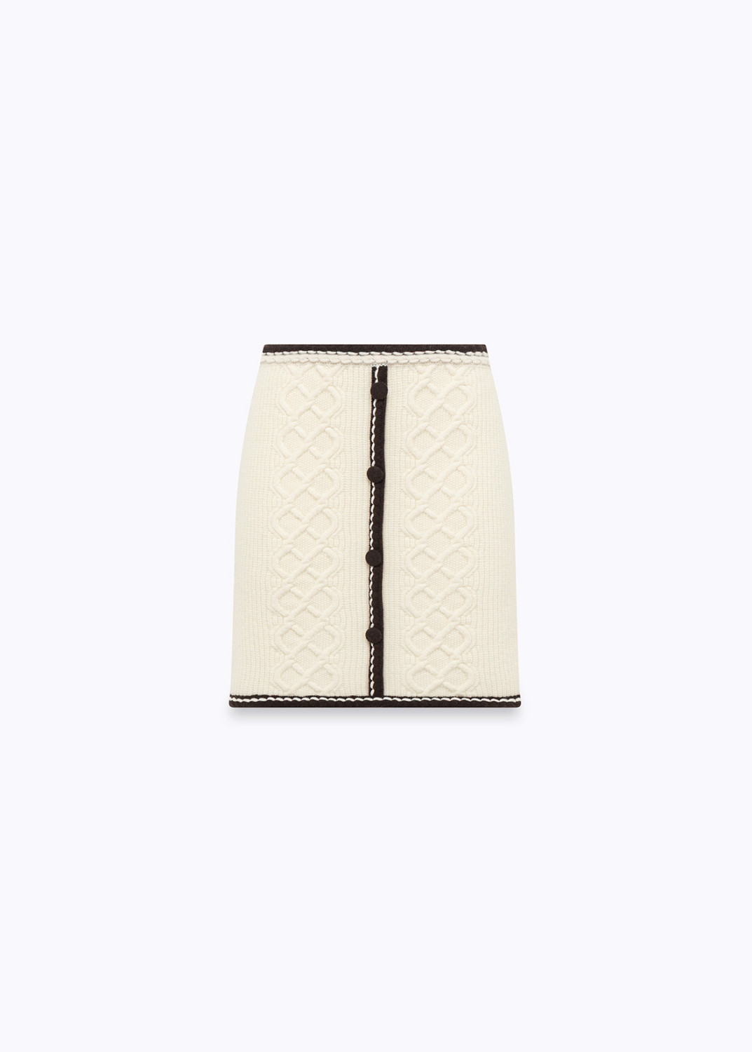 BLUGIRL: Wool Blend Mini Skirt