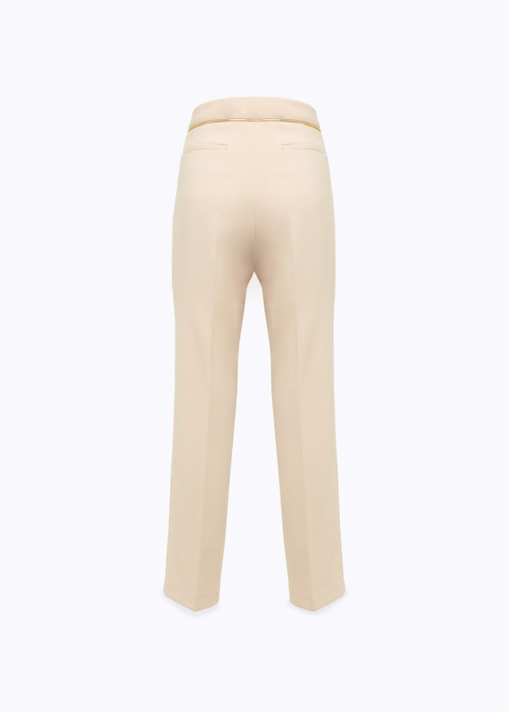 PANTALONI A SIGARETTA IN CADY