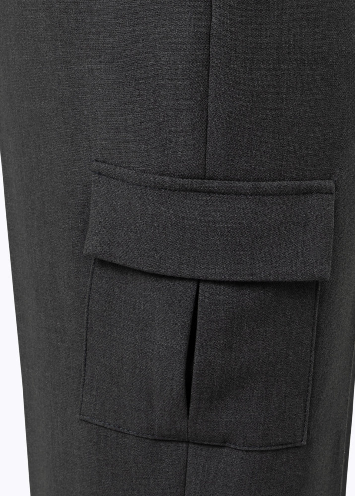 PANTALONI A SIGARETTA IN CADY