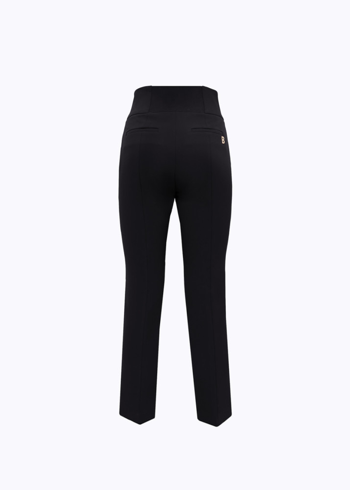 PANTALONI A SIGARETTA IN CRÊPE STRETCH